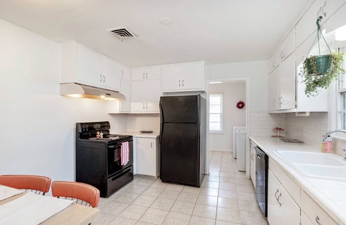 Wichita House | Peaceful 3-bedroom house in quiet neighborhood with mature trees.