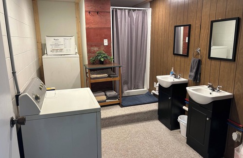 Smith Center Apartment | Prairie Bunkhouse -great for short or long stays!