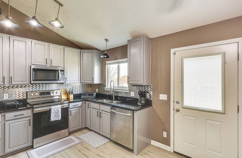 Chalco House | Private Yard & Patio: Spacious Retreat in Omaha!