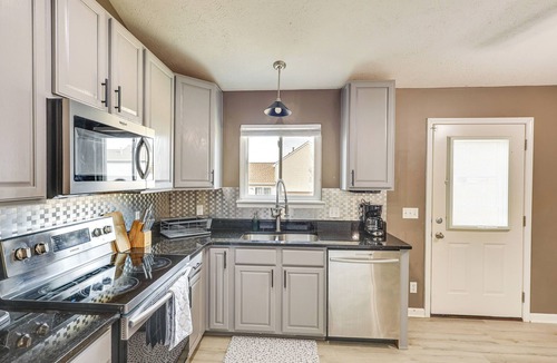 Chalco House | Private Yard & Patio: Spacious Retreat in Omaha!