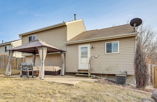 Chalco House | Private Yard & Patio: Spacious Retreat in Omaha!