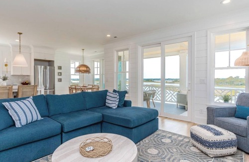 Surf City House | Relaxin @ The Roses II - Brand New Home with Amazing Sound Views