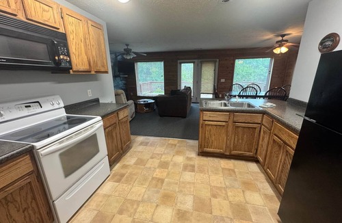 Mountain Home House | Riverfront Cabin on North Fork River - Upstairs -