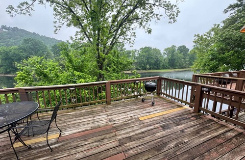 Mountain Home House | Riverfront Cabin on North Fork River - Upstairs -