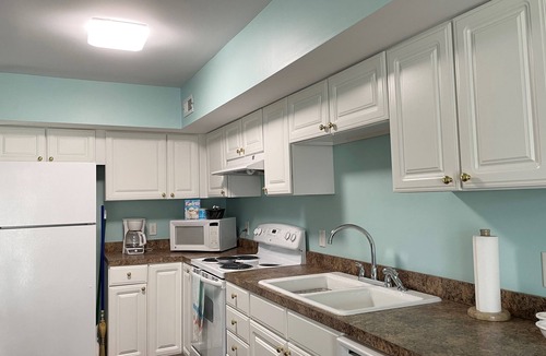 Ocracoke Condo | Rosemary Cottage; Two story condo with king bed