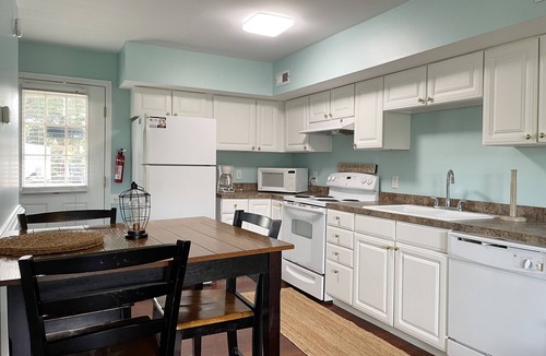 Ocracoke Condo | Rosemary Cottage; Two story condo with king bed