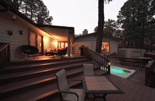 Ruidoso Cabin | Ruidoso Pines, 6 Bedrooms, Hot Tub, Firepit, WIFI, Sleeps 12