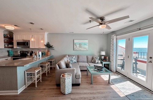 North Topsail Beach Condo | "Seas The Day" 2 bed/2 bath condo/Villa Capriani