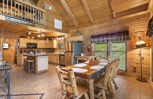 Ridgedale Cabin | Secluded Cabin, HotTub, View, Loft, Games, Near Big Cedar Trophy Buck, Dog Friendly, Car Charger
