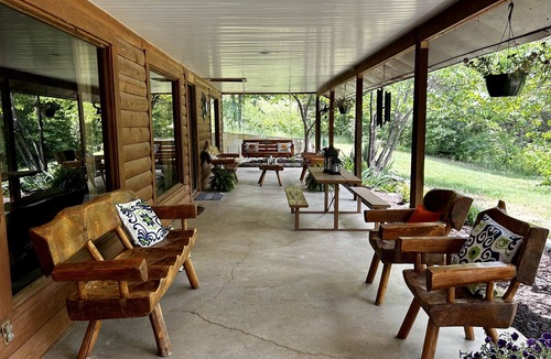 Lampe Cabin | Secluded Hillside Cabin on Historic working Farm