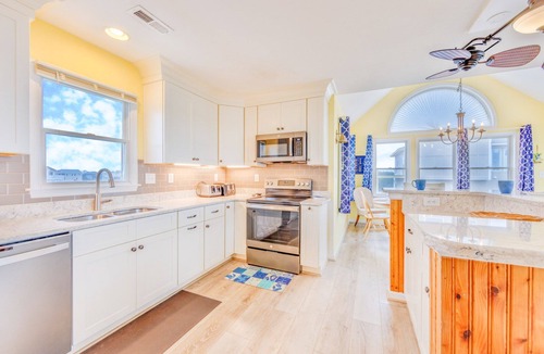 Wind Over Waves House | Semi-Oceanfront Home w/Private Pool, Hot Tub, Windsports Access, and Game Room