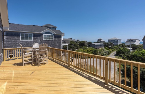 Hatteras House | Semi-Oceanfront, Private Pool, Hot Tub, Ocean Views, Arcade, Dog-Friendly