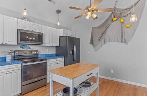 Wind Over Waves House | Semi-Soundfront w/Pool, Hot Tub, Game Room, Windsports Access, Cmty Boat Ramp