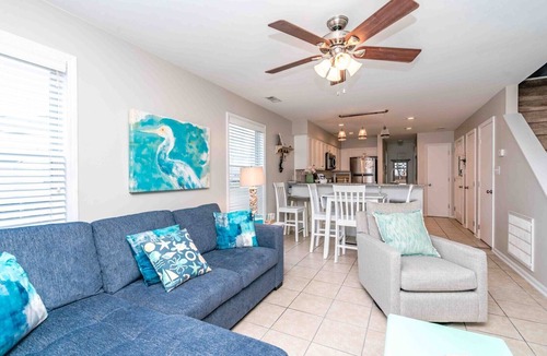 Surf City House | Shangri La - 2BR Turtle Cove Townhouse Near Pool