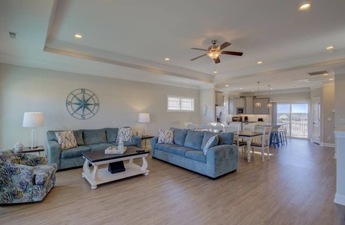 North Topsail Beach House | Shell Yeah! Amazing Updates, Ocean/Bay Views, Hot Tub, Elevator, Community Pool