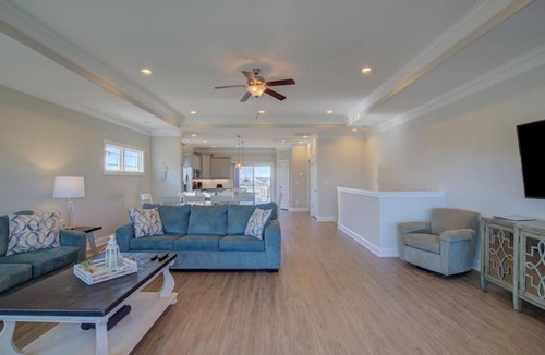 North Topsail Beach House | Shell Yeah! Amazing Updates, Ocean/Bay Views, Hot Tub, Elevator, Community Pool
