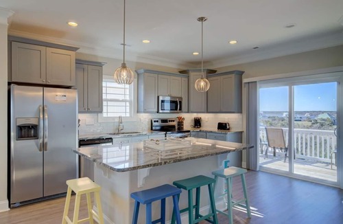 North Topsail Beach House | Shell Yeah! Amazing Updates, Ocean/Bay Views, Hot Tub, Elevator, Community Pool