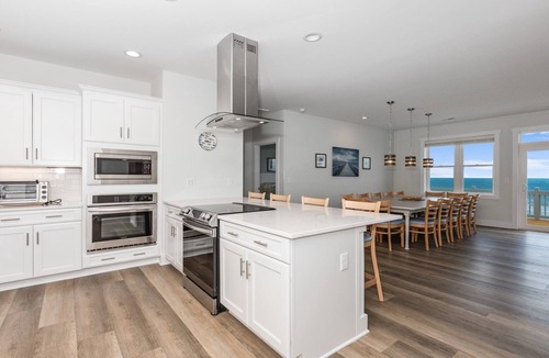 Surf City House | Shellebration - Luxurious 8 BR, 8 BA Oceanfront Home - Pool & Elevator!