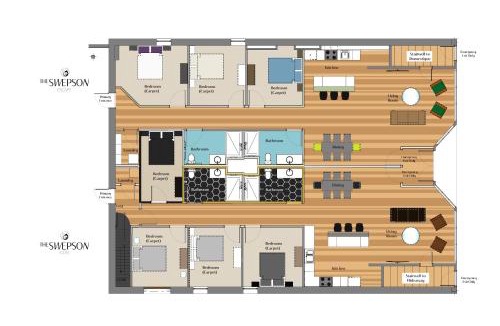 Shelby Park House | Sleeps18 9Beds 7BR 4BA Swepson Estate