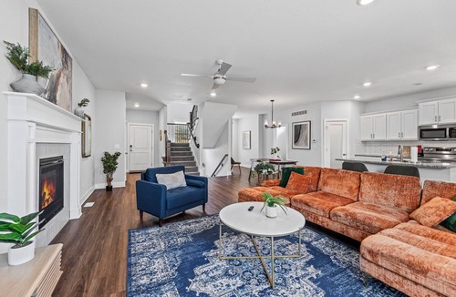 Raytown House | Soccer Matchday Home w/Workspace & Fireplace 3 BR and 2.5 bathroom WiFi Ready