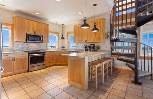 Frisco House | Soundfront Frisco, Great Water Access! Elevator, Pool, Hot Tub, Amazing Sunset Views!