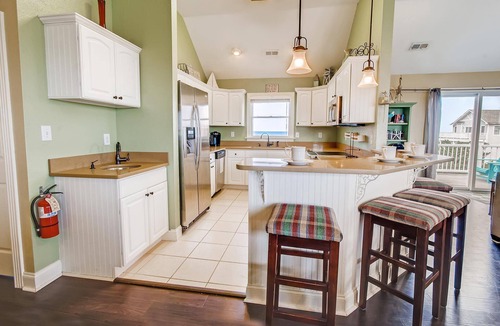 Wind Over Waves House | Soundside Home w/Private Pool, Hot Tub, Game Room, Cabana, Community Boat Ramp