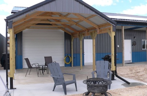 Custer Apartment | Spacious studio near Custer, WiFi, pet friendly, paved road, no cleaning fee.