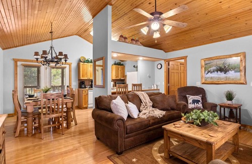 Reeds Spring Cabin | StoneBridge Gated Resort-"Four Acorns Lodge" Quiet w/Great Parking and close to SDC - Lodge #79