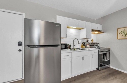 St. Joseph Apartment | Stylish 1BR Historic Charm Meets Prime Convenience
