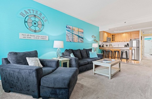Hatteras Apartment | Tank Tops & Flip Flops 112 at the Villas of Hatteras Landing 1 Bedroom Near-Beach Condos with Pool Access!