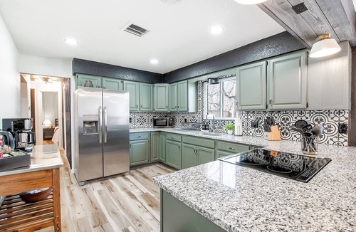 Wichita House | The Den is a cozy and welcoming 3 bed, 2 bath home with zero entry design