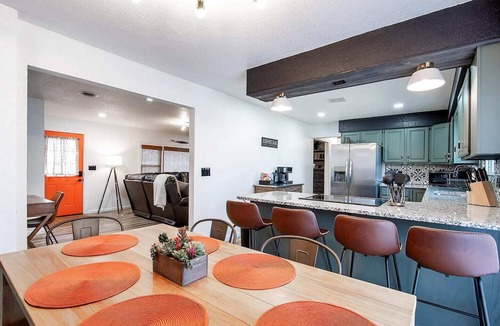 Wichita House | The Den is a cozy and welcoming 3 bed, 2 bath home with zero entry design