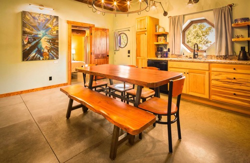 Baca Grande Cottage | The Hobbit Home/Hot Tub/2 Saunas/2 Fire Pits