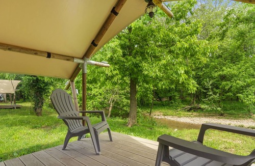 Peace Valley RV Rental | The Jude- our smallest accommodation