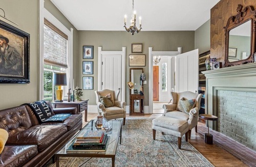 Nicholasville House | This 19th century farmhouse has been given new life with a thoughtful restoration by Castle & Key