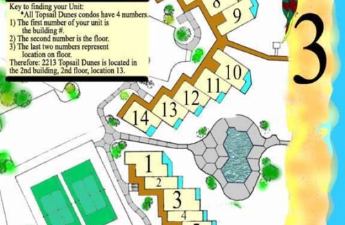 Sneads Ferry Condo | Topsail Dunes 3413 | Community Pool | Oceanfront Condo Complex