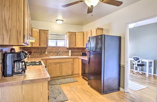 Sam Hughes House | Tranquil Tucson Home w/Yard - Walk to U of A