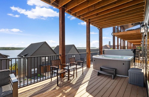 Hollister House | Two homes (sleeping 51) golf simulator, outdoor sauna, hot tub & fire table