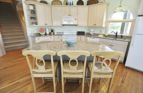 Ocracoke House | Two If By Sea II: Fabulous views of Silver Lake.