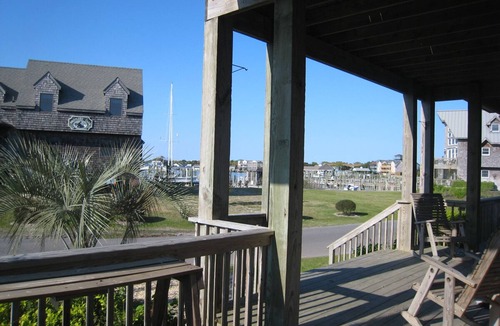 Ocracoke House | Two If By Sea II: Fabulous views of Silver Lake.