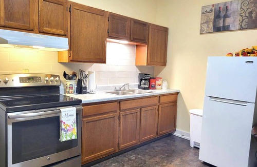 St. Joseph Apartment | Unique, Two-story 3bdr Apt w/Spiral Staircase in Museum Hill
