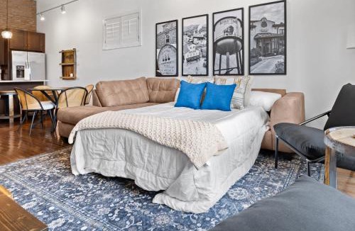 East Market District Apartment | Urban Bourbon Escape - Downtown Louisville Getaway