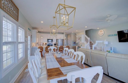 North Topsail Beach House | Villas Drive 860 Oceanfront! | Community Pool, Hot Tub, Elevator, Internet
