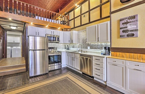 Lansing House | Walk to River: Unique Studio in Renovated Bar!