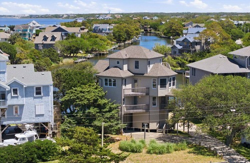 Brigands' Bay House | Waterfront House w/Private Hot Tub, Free WiFi, Water View, Shared Pool