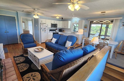 Ocracoke House | Wild Peony: Incredible views from the ever popular rooftop deck!