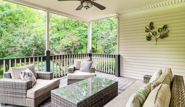 17 Private Acres! Modern Louisville Escape w/Deck
