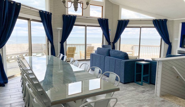 Beach Renourishment Complete! Amazing Views! Large Oceanfront! 3 King Bedrooms!