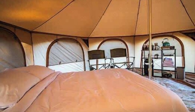 Bisti Badlands Tent