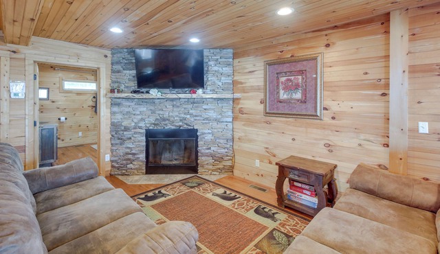 Bryant Vacation Rental w/ Balcony & Scenic Views!